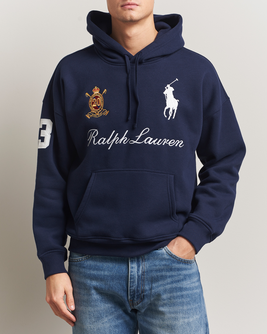 Hombres | Jerséis y prendas de punto | Polo Ralph Lauren | Big Pony Hoodie Cruise Navy