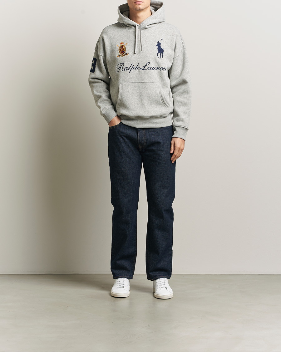 Hombres | Jerséis y prendas de punto | Polo Ralph Lauren | Big Pony Hoodie Andover Heather