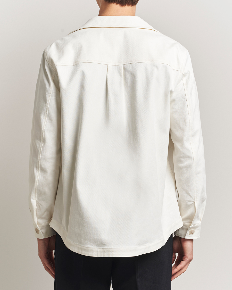Hombres | Camisas | BOSS BLACK | Carper Cotton Twill Overshirt Natural