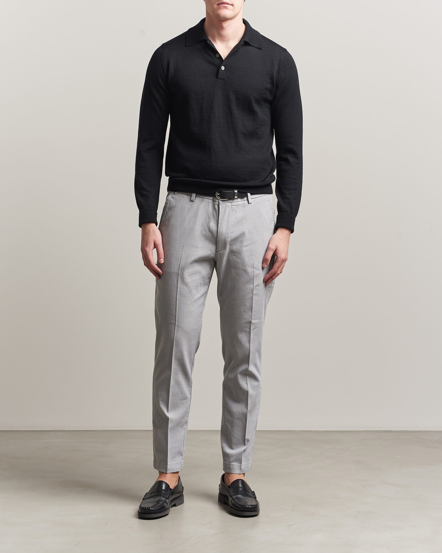 Hombres | Pantalones | BOSS BLACK | Kaiton Structured Chinos Silver