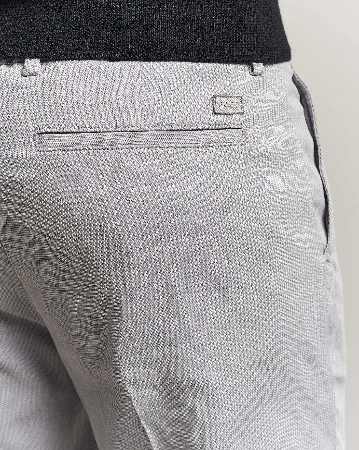 Hombres | Pantalones | BOSS BLACK | Kaiton Structured Chinos Silver