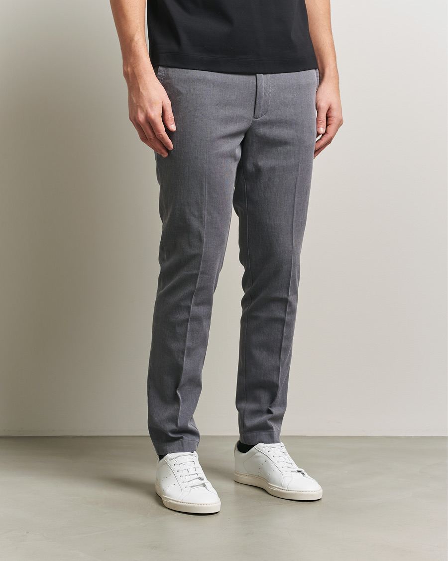 Hombres | Pantalones | BOSS BLACK | Kaiton Structured Chinos Dark Blue