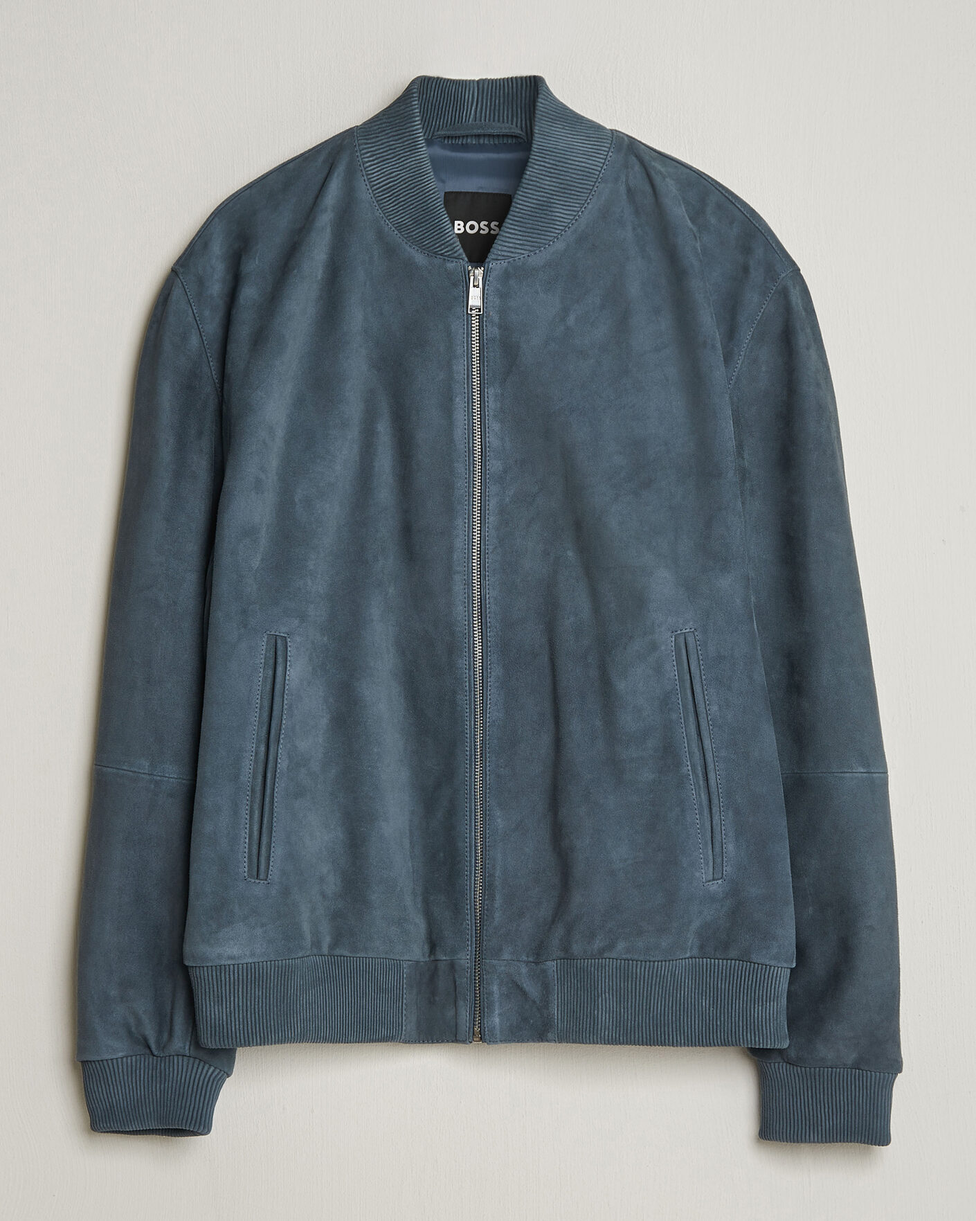 Hombres | Abrigos y chaquetas | BOSS BLACK | Muller Suede Jacket Open Blue