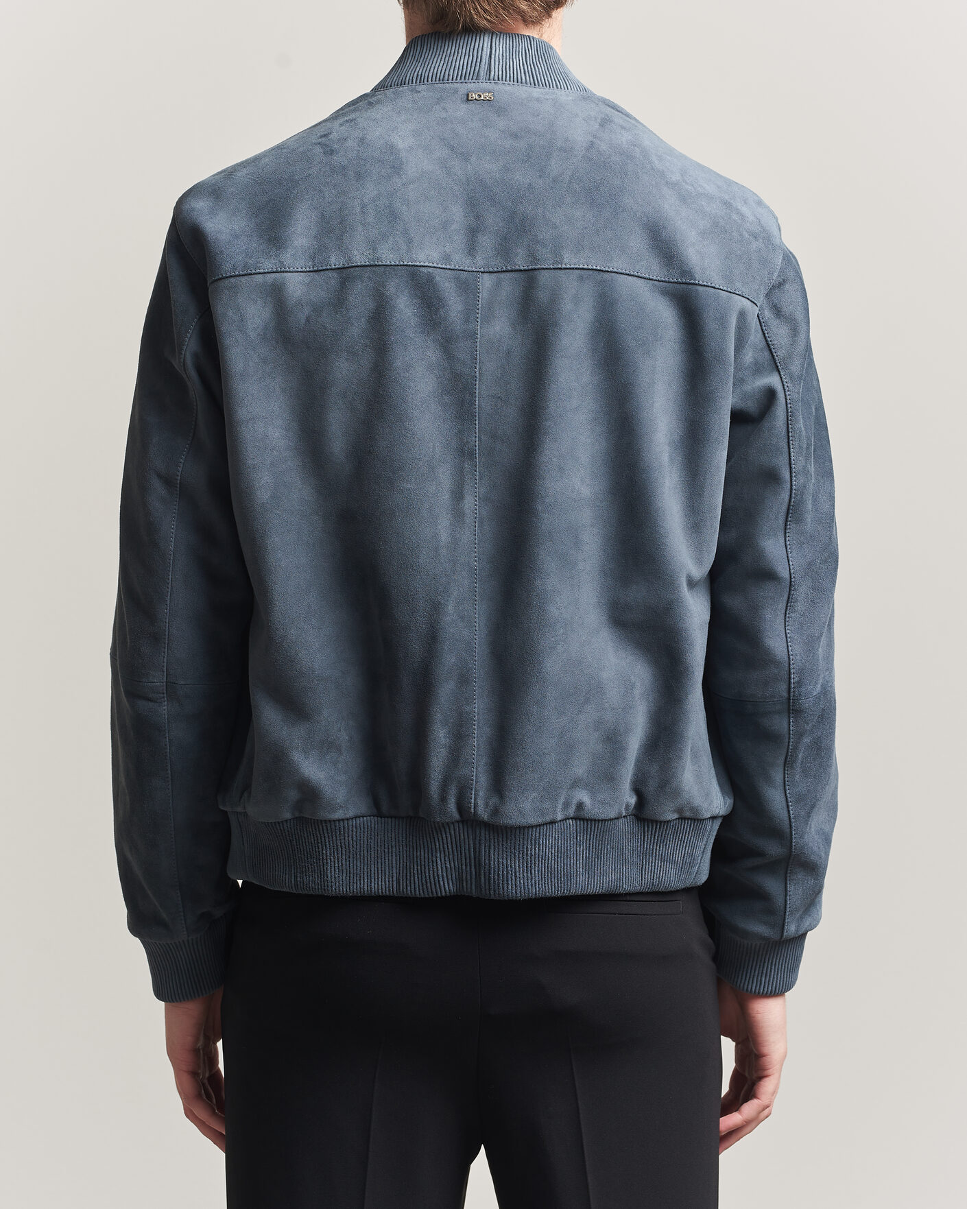 Hombres | Abrigos y chaquetas | BOSS BLACK | Muller Suede Jacket Open Blue