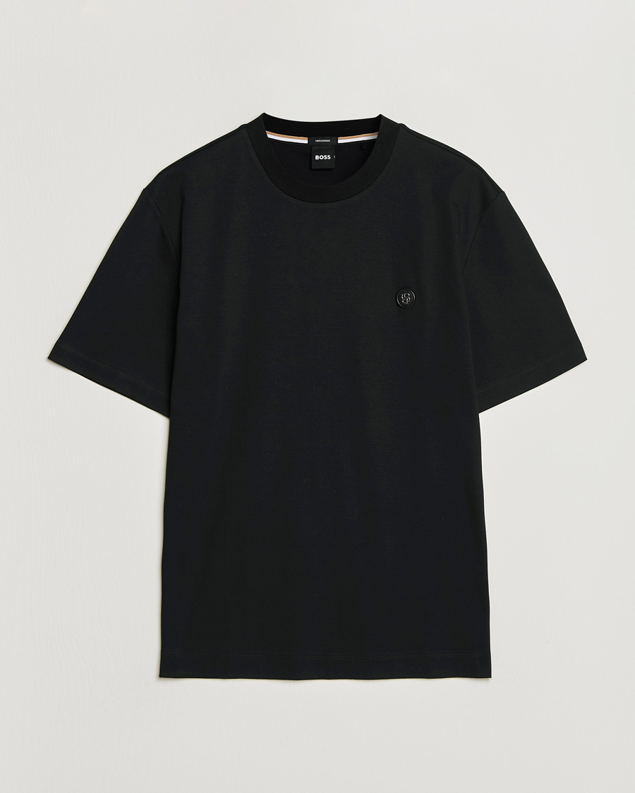 Hombres | Camisetas | BOSS BLACK | Taut Regular Fit T-Shirt Black