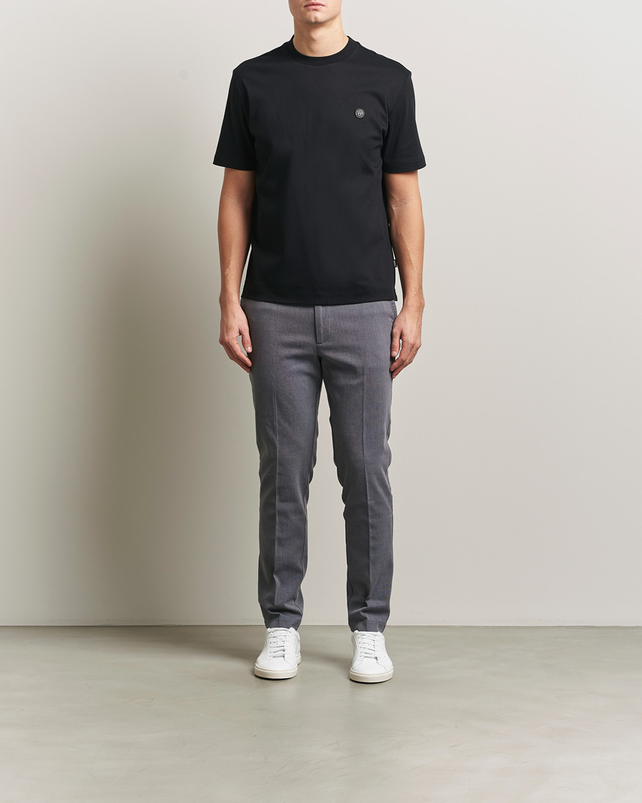 Hombres | Camisetas | BOSS BLACK | Taut Regular Fit T-Shirt Black