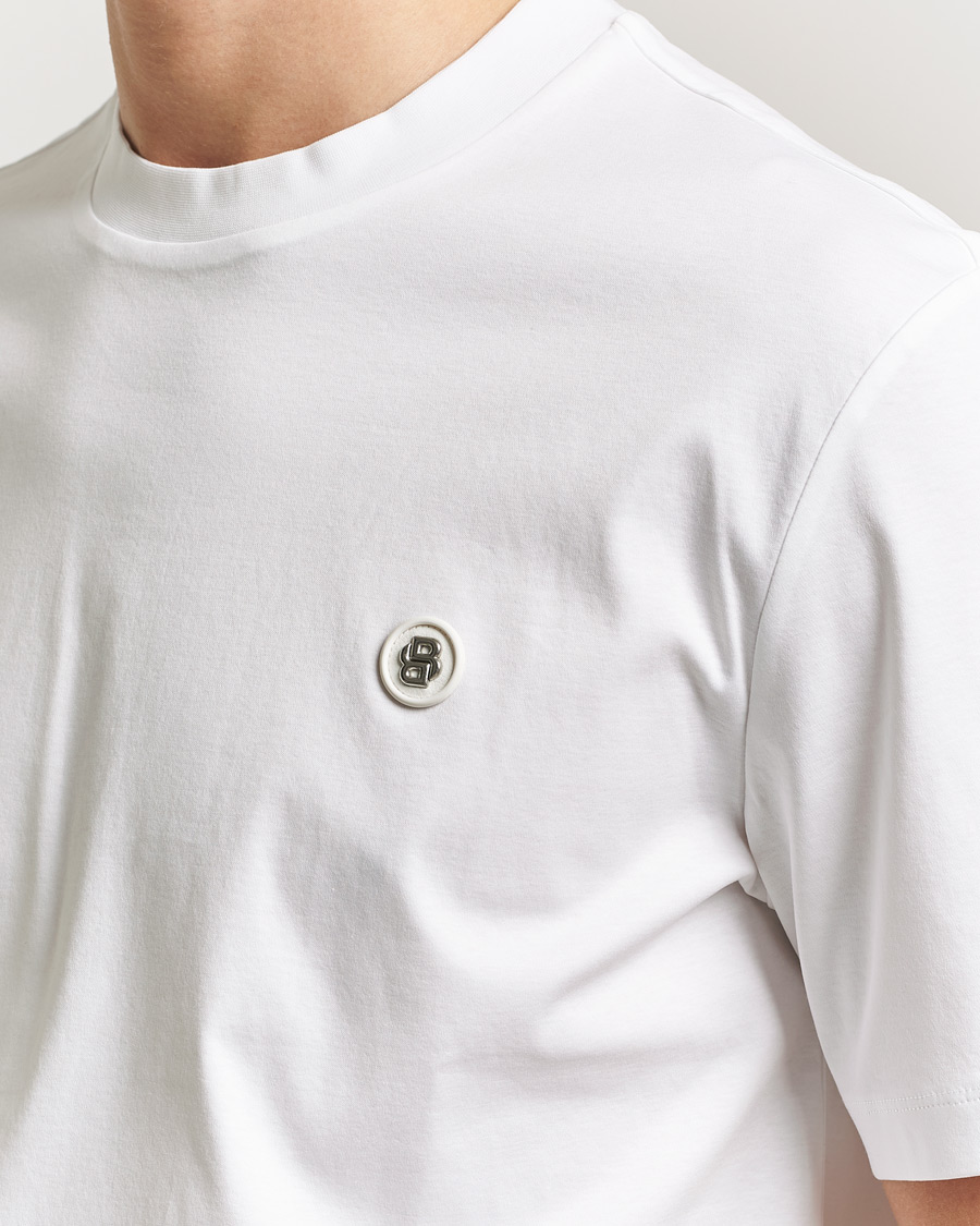Hombres | Camisetas | BOSS BLACK | Taut Regular Fit T-Shirt White