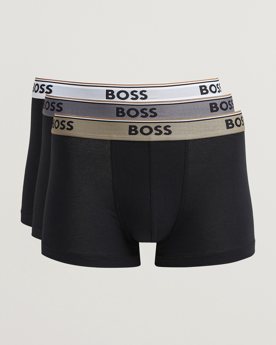 Hombres | Ropa interior y calcetines | BOSS BLACK | 3-Pack Trunk Black