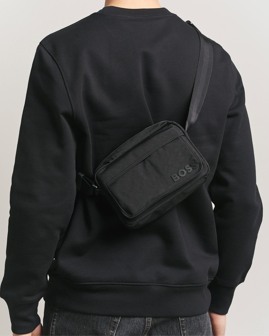 Hombres | Bolsos | BOSS BLACK | Catch Nylon Bum Bag Black