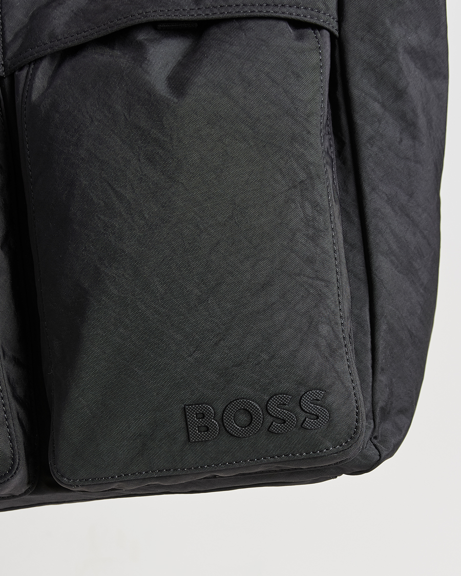 Hombres | Bolsos | BOSS BLACK | Catch Nylon Tote Bag Black