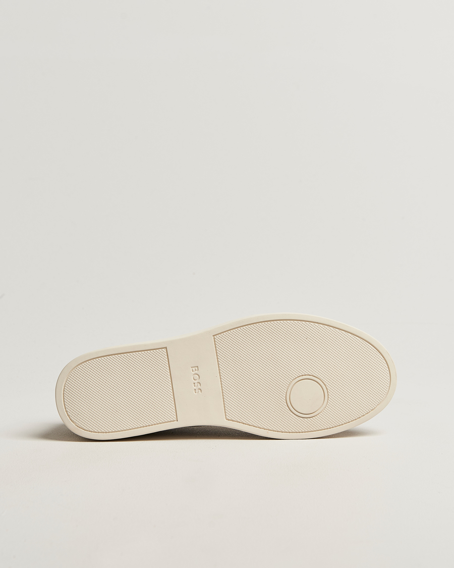 Hombres | Zapatillas | BOSS BLACK | Kieran Suede Sneaker Medium Beige