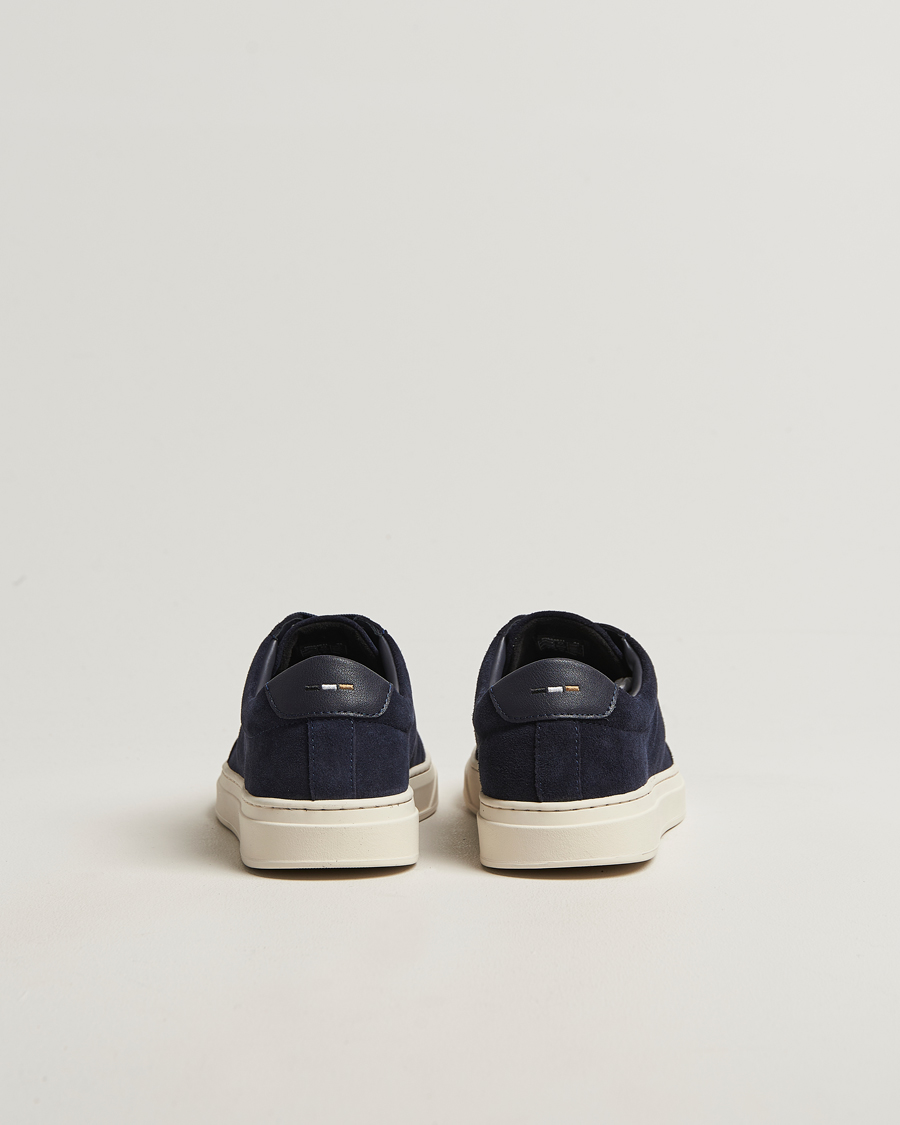 Hombres | Zapatillas | BOSS BLACK | Kieran Suede Sneaker Dark Blue