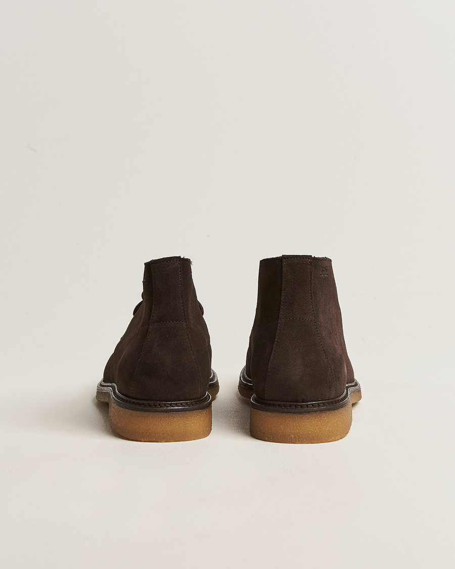 Hombres | Botas | BOSS BLACK | Kope Suede Desert Boots Dark Brown