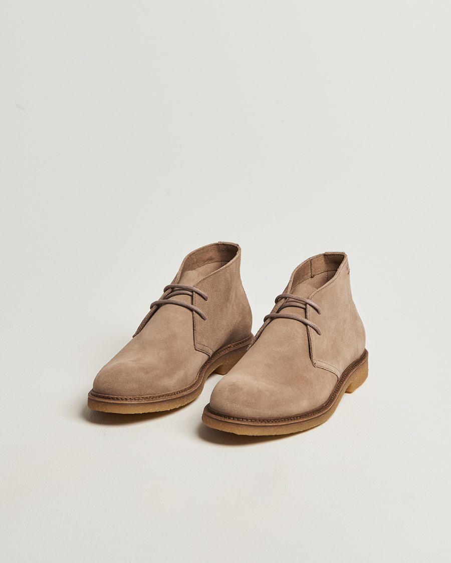 Hombres | Botas | BOSS BLACK | Kope Suede Desert Boots Medium Beige