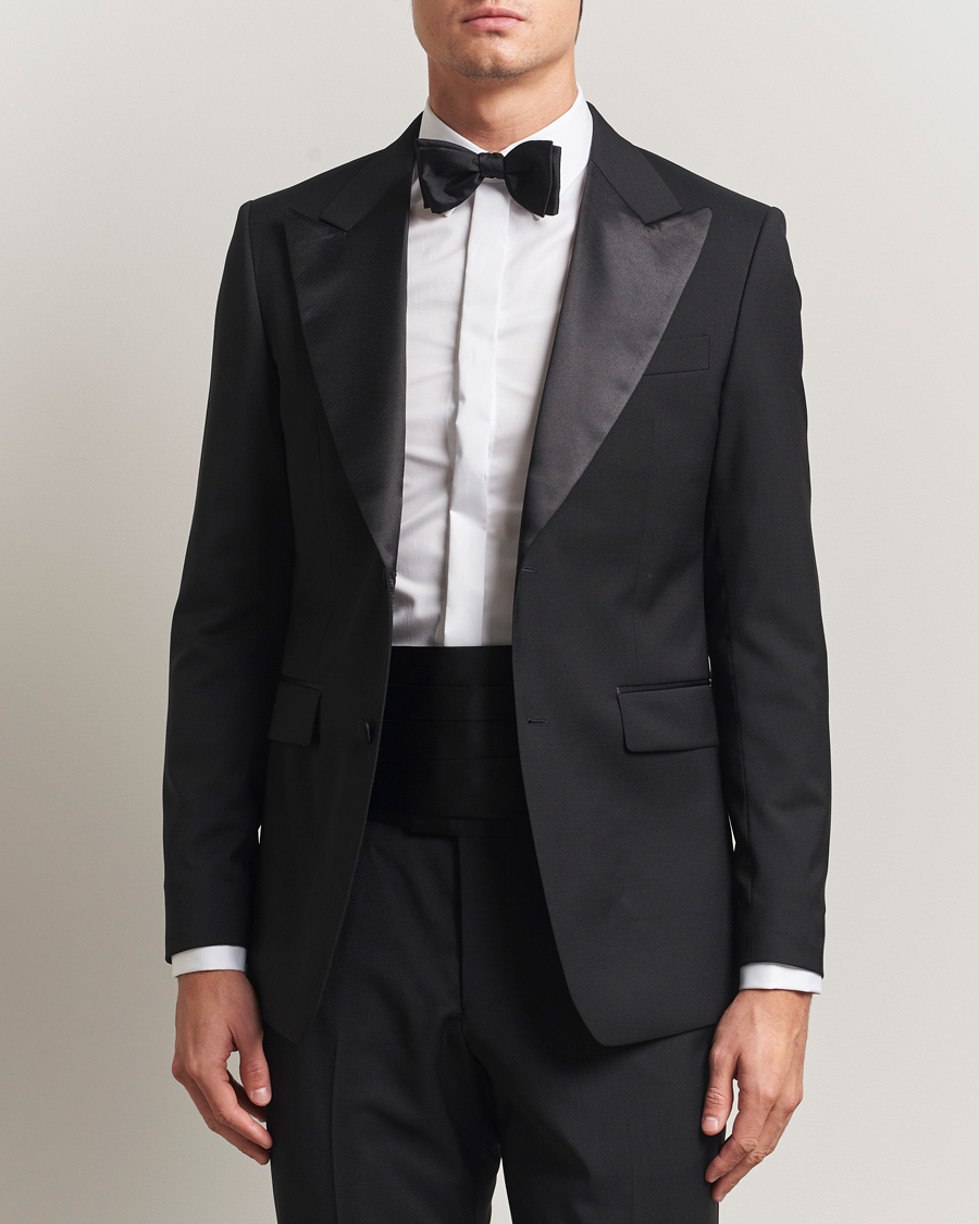 Hombres | Blazers | Tiger of Sweden | Jeffers Tuxedo Blazer Black