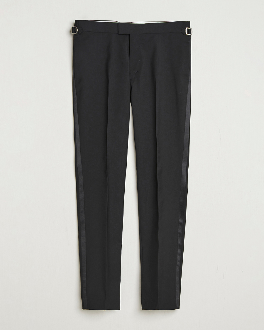 Hombres | Pantalones | Tiger of Sweden | Tenuta Tuxedo Trousers Black