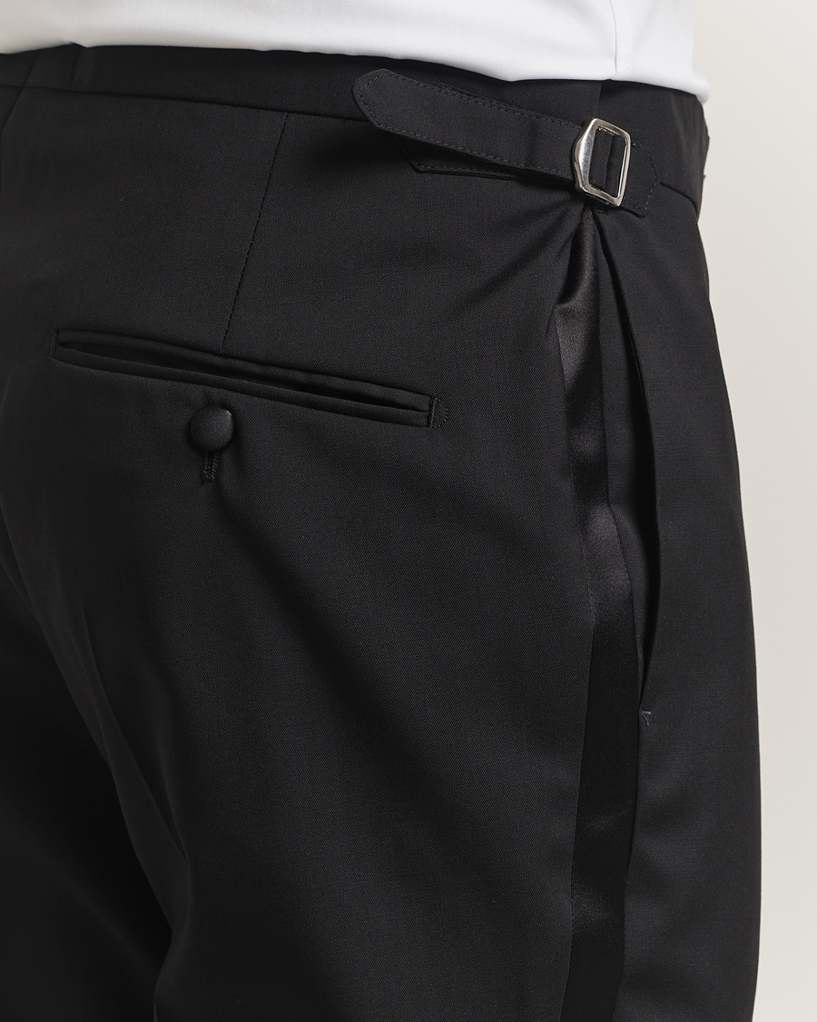 Hombres | Pantalones | Tiger of Sweden | Tenuta Tuxedo Trousers Black