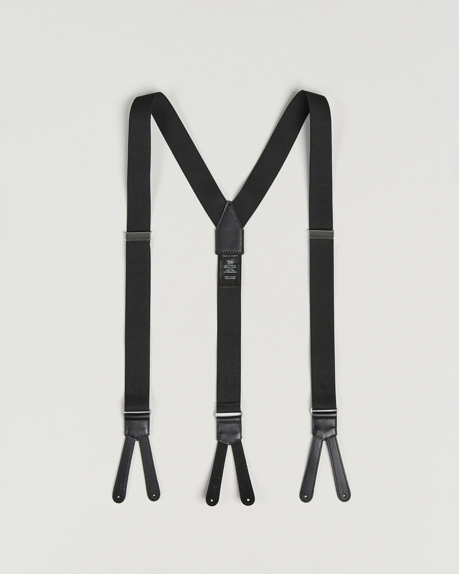 Hombres | Tiger of Sweden Sessato Braces Black | Tiger of Sweden | Sessato Braces Black