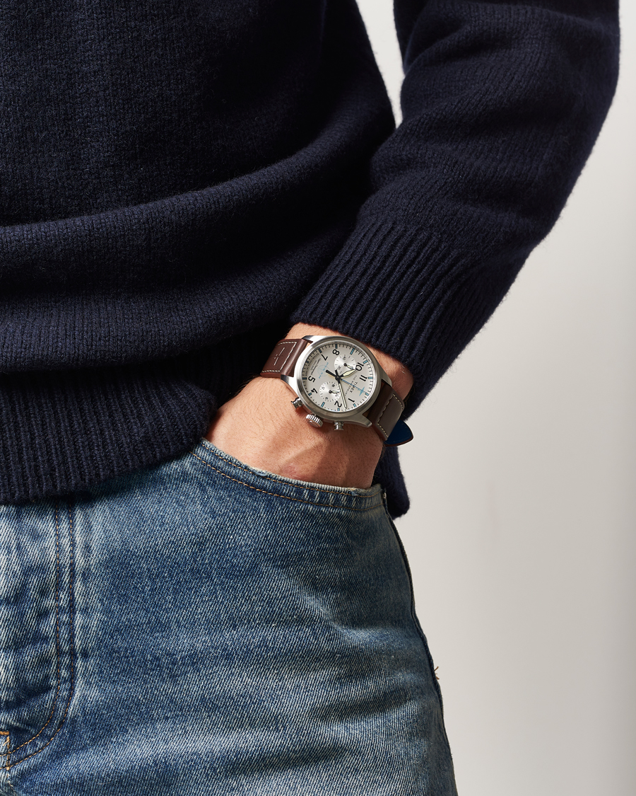 Hombres | Timex Waterbury Ace Pan Chronograph 41mm Silver Dial | Timex | Waterbury Ace Pan Chronograph 41mm Silver Dial