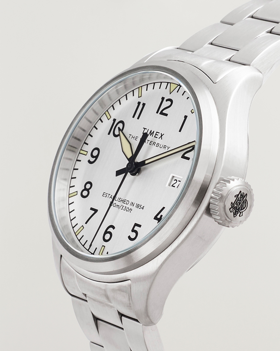 Hombres | Timex Waterbury Ace 3-Hand 41mm Silver Dial | Timex | Waterbury Ace 3-Hand 41mm Silver Dial
