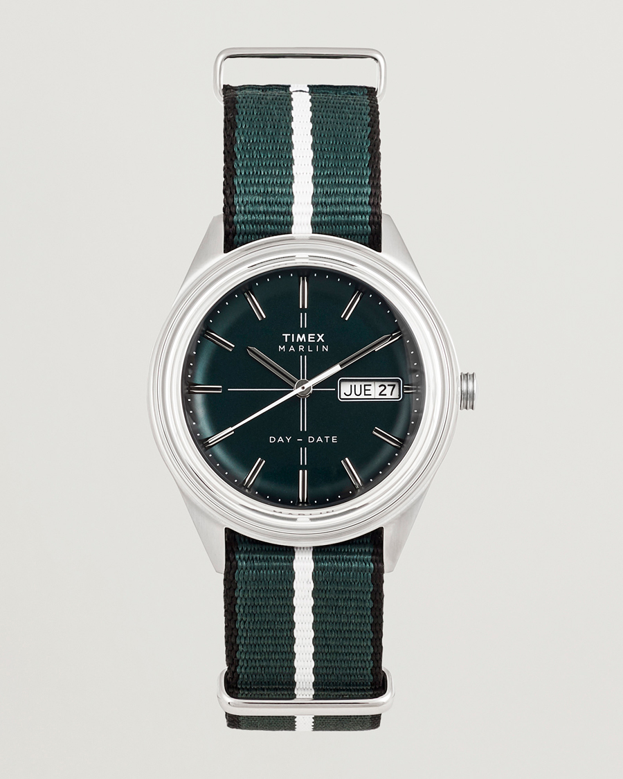 Hombres | Timex Marlin Jet 3-Hand Quartz 39mm Green Dial | Timex | Marlin Jet 3-Hand Quartz 39mm Green Dial
