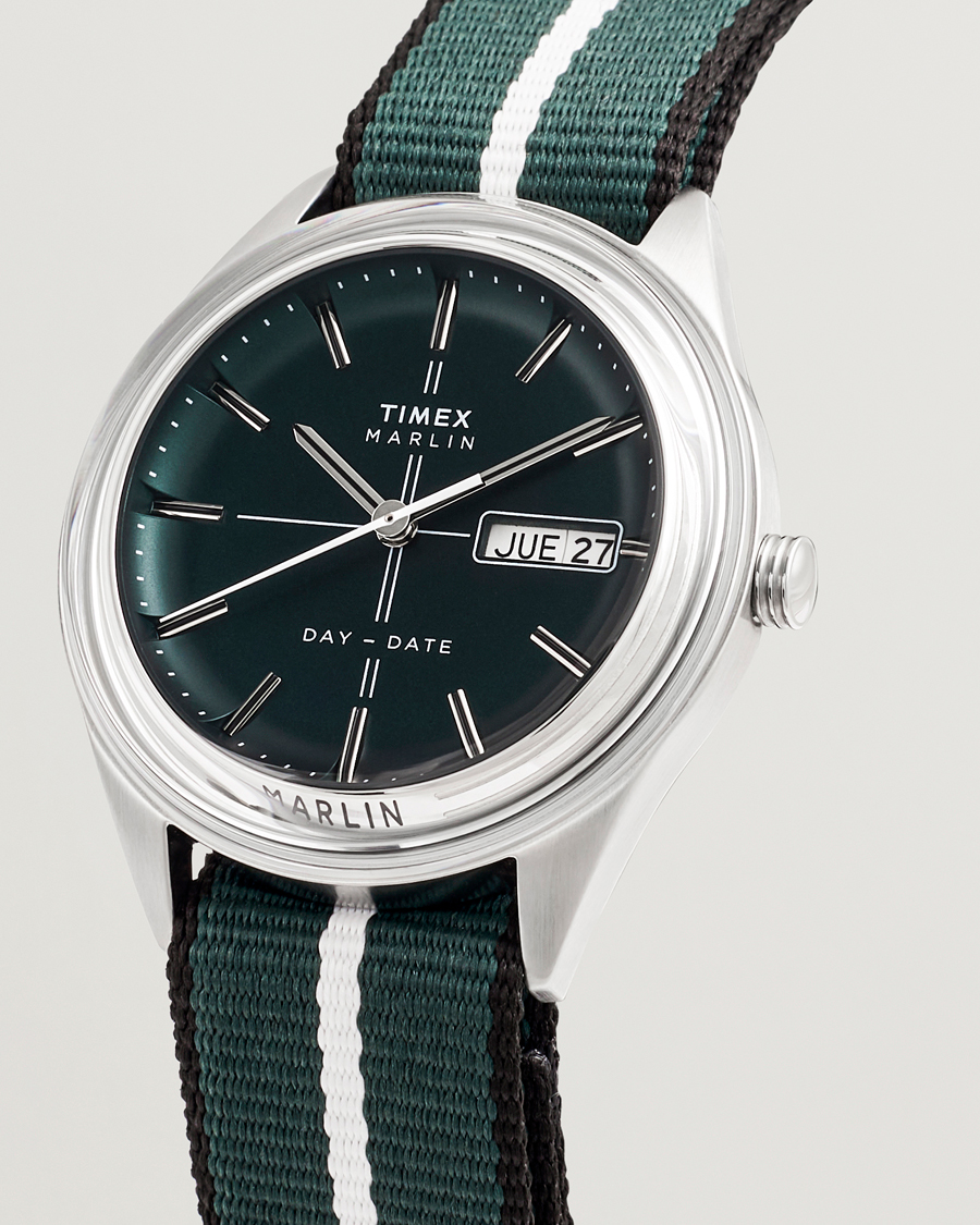 Hombres | Timex Marlin Jet 3-Hand Quartz 39mm Green Dial | Timex | Marlin Jet 3-Hand Quartz 39mm Green Dial