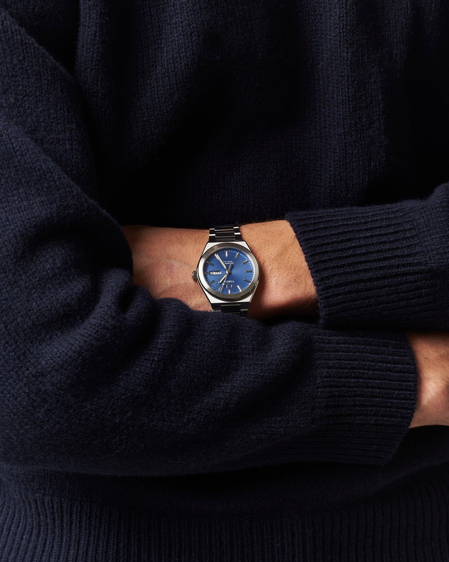 Hombres | Timex Q Continental Day/Date 38mm Blue Dial | Timex | Q Continental Day/Date 38mm Blue Dial