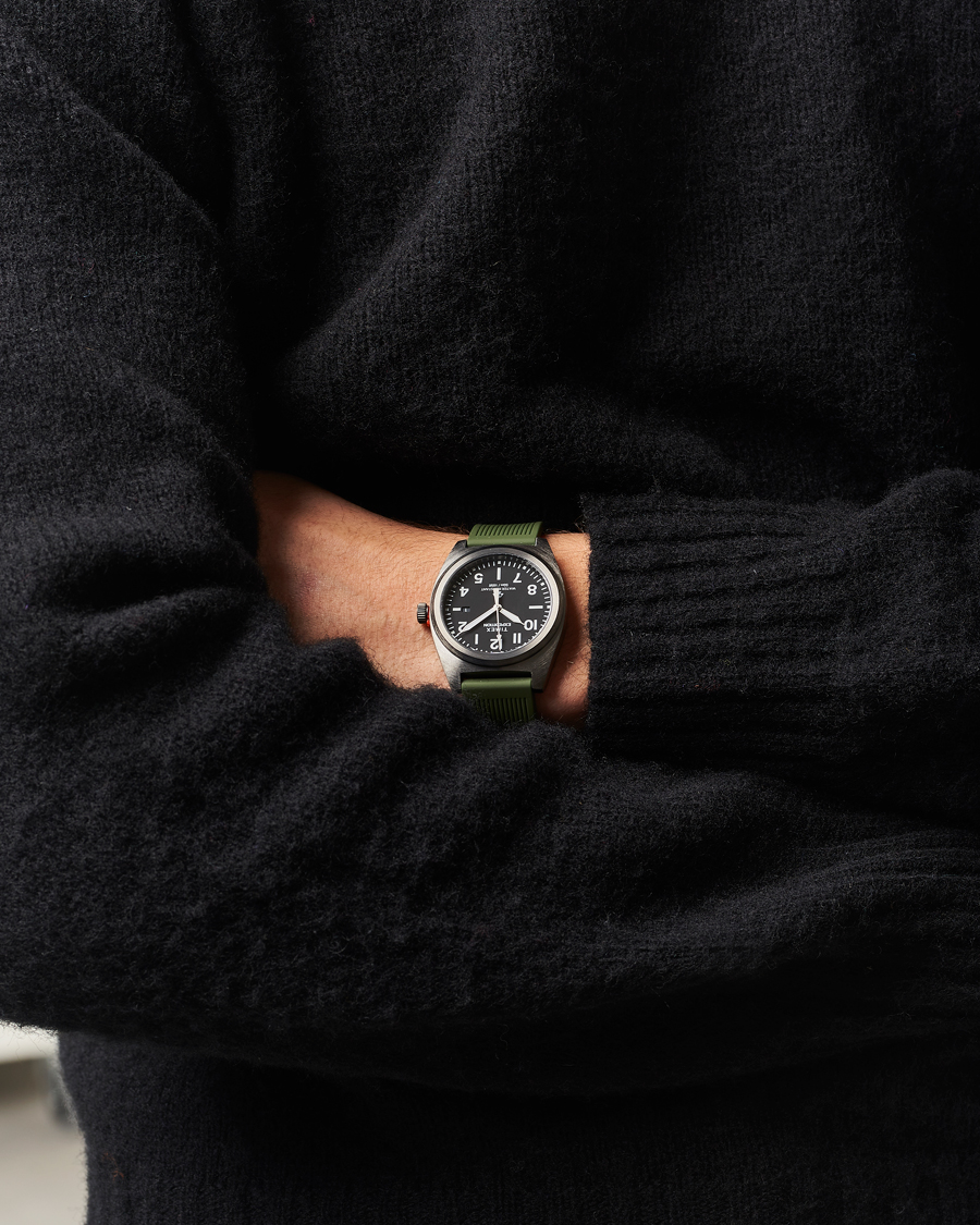 Hombres | Timex Expedition Capstone Silicone Strap 39mm Black Dial | Timex | Expedition Capstone Silicone Strap 39mm Black Dial
