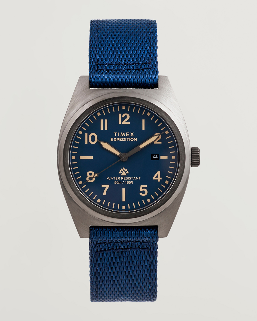 Hombres | Timex Expedition Capstone rPET Strap 39mm Blue Dial | Timex | Expedition Capstone rPET Strap 39mm Blue Dial