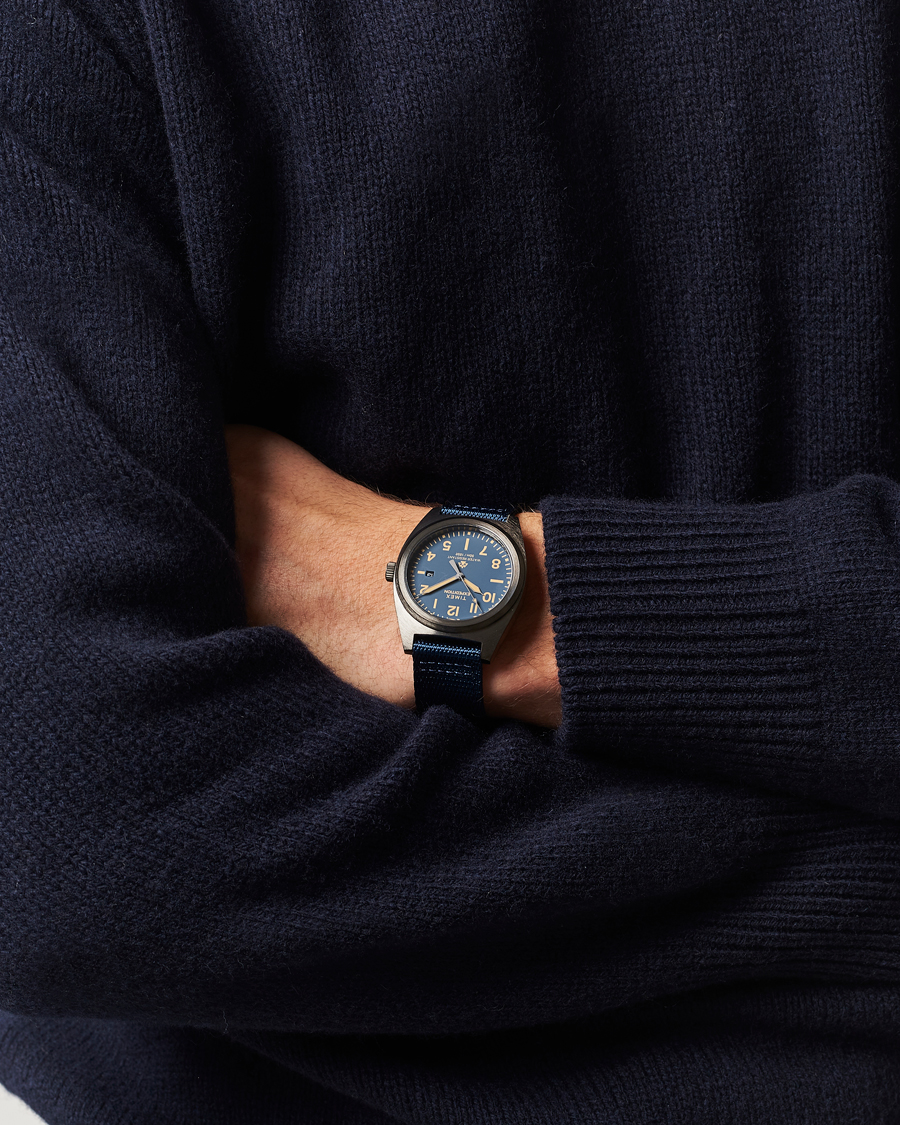 Hombres | Timex Expedition Capstone rPET Strap 39mm Blue Dial | Timex | Expedition Capstone rPET Strap 39mm Blue Dial