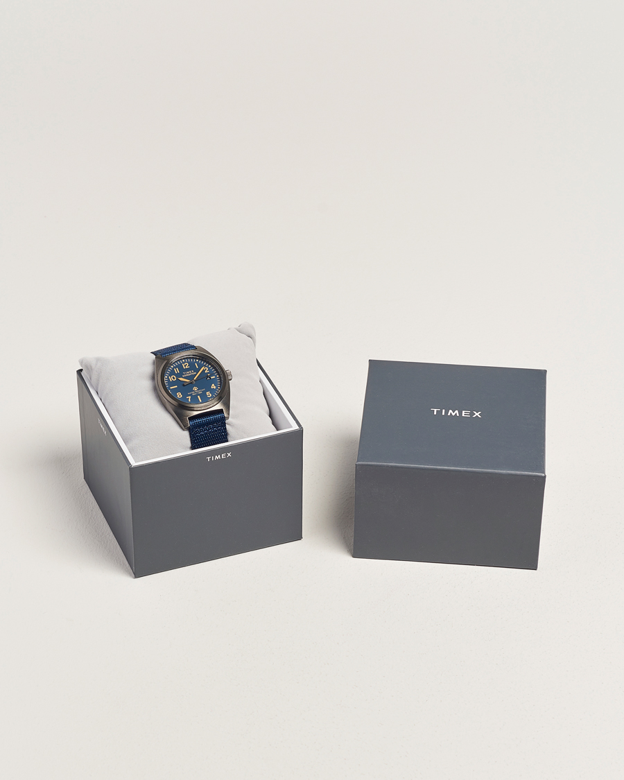 Hombres | Timex Expedition Capstone rPET Strap 39mm Blue Dial | Timex | Expedition Capstone rPET Strap 39mm Blue Dial