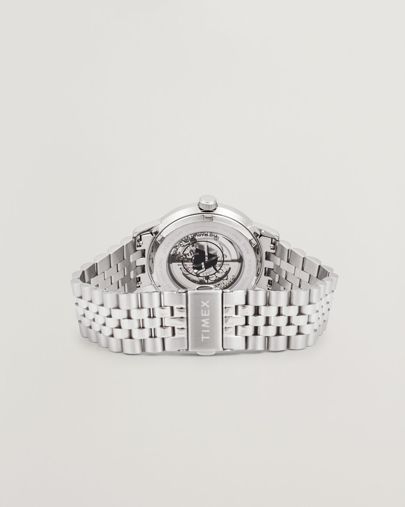 Hombres | Timex Timex X Peanuts Snoopy Marlin Automatic 40mm Silver | Timex | X Peanuts Snoopy Marlin Automatic 40mm Silver