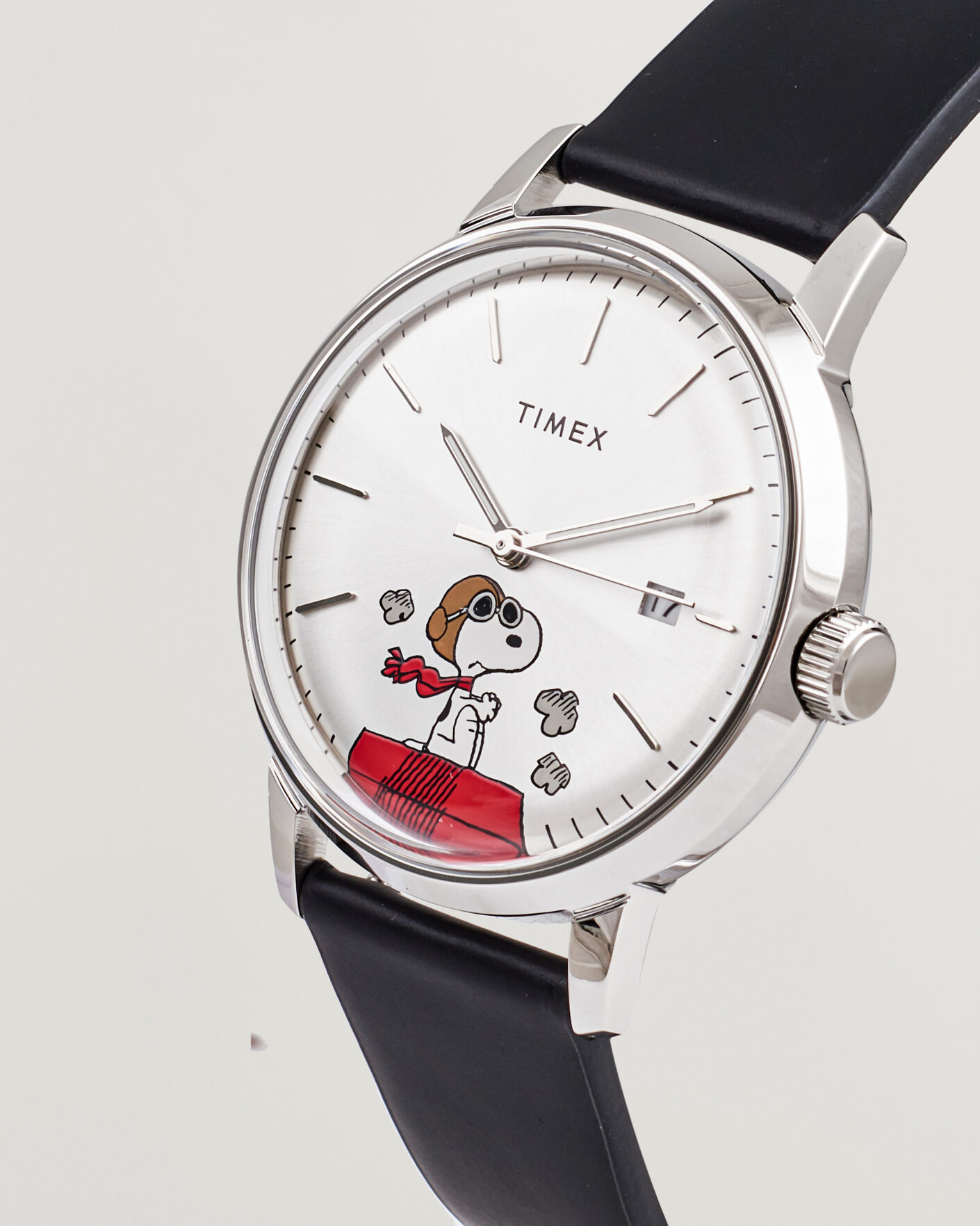 Hombres | Timex Timex X Peanuts Snoopy Automatic 40mm Silver Dial | Timex | X Peanuts Snoopy Automatic 40mm Silver Dial
