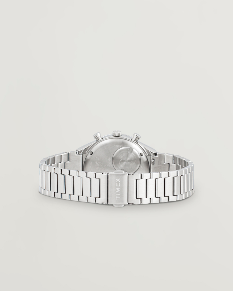 Hombres | Timex Timex X Peanuts Q Chronograph Snoopy 40mm Blue Dial | Timex | X Peanuts Q Chronograph Snoopy 40mm Blue Dial