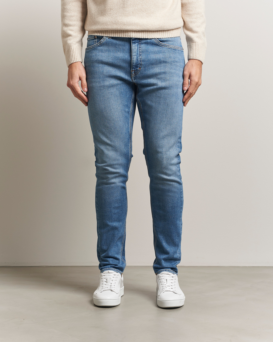Hombres | Vaqueros | Tiger of Sweden | Evolve Jeans Medium Blue