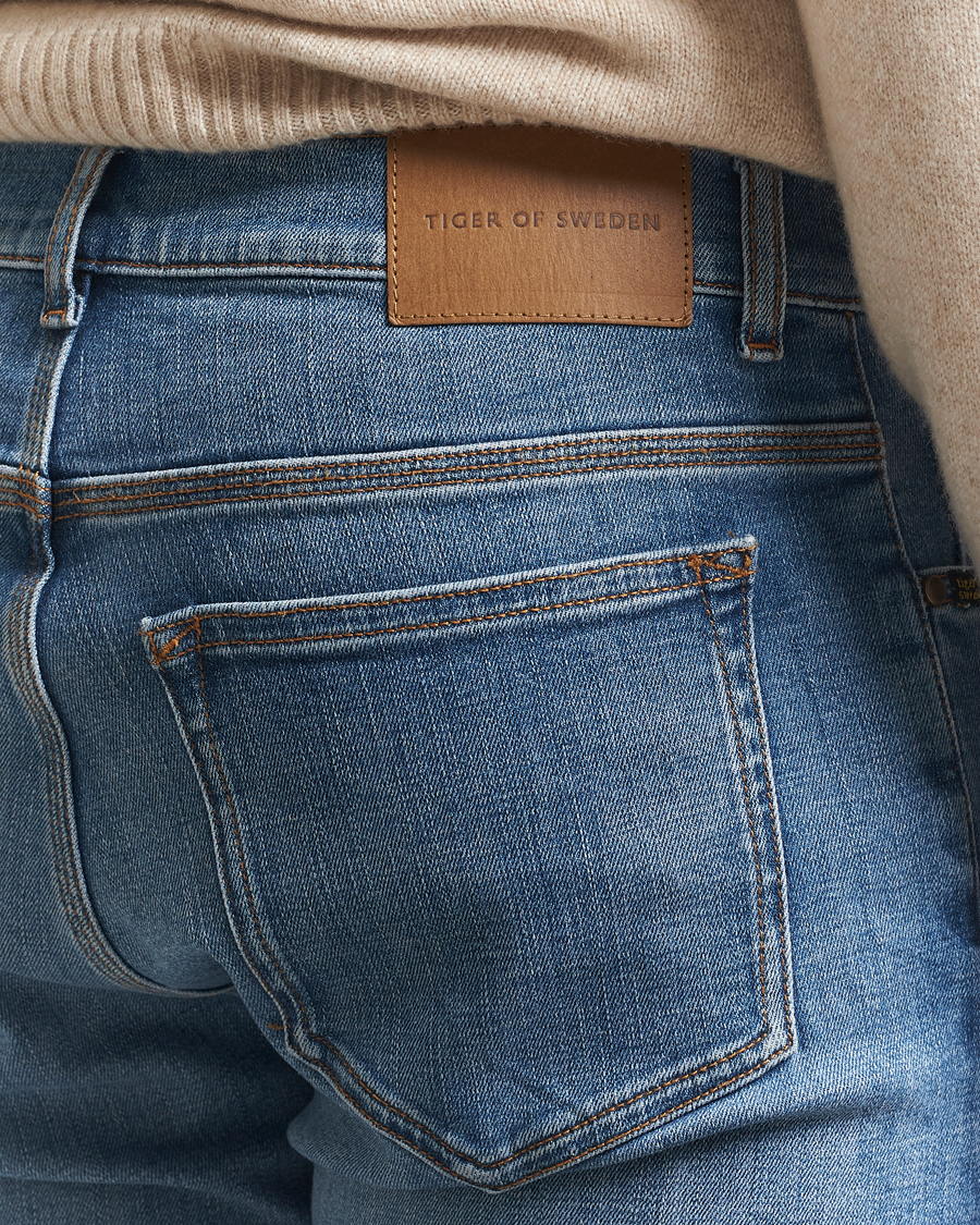 Hombres | Vaqueros | Tiger of Sweden | Evolve Jeans Medium Blue