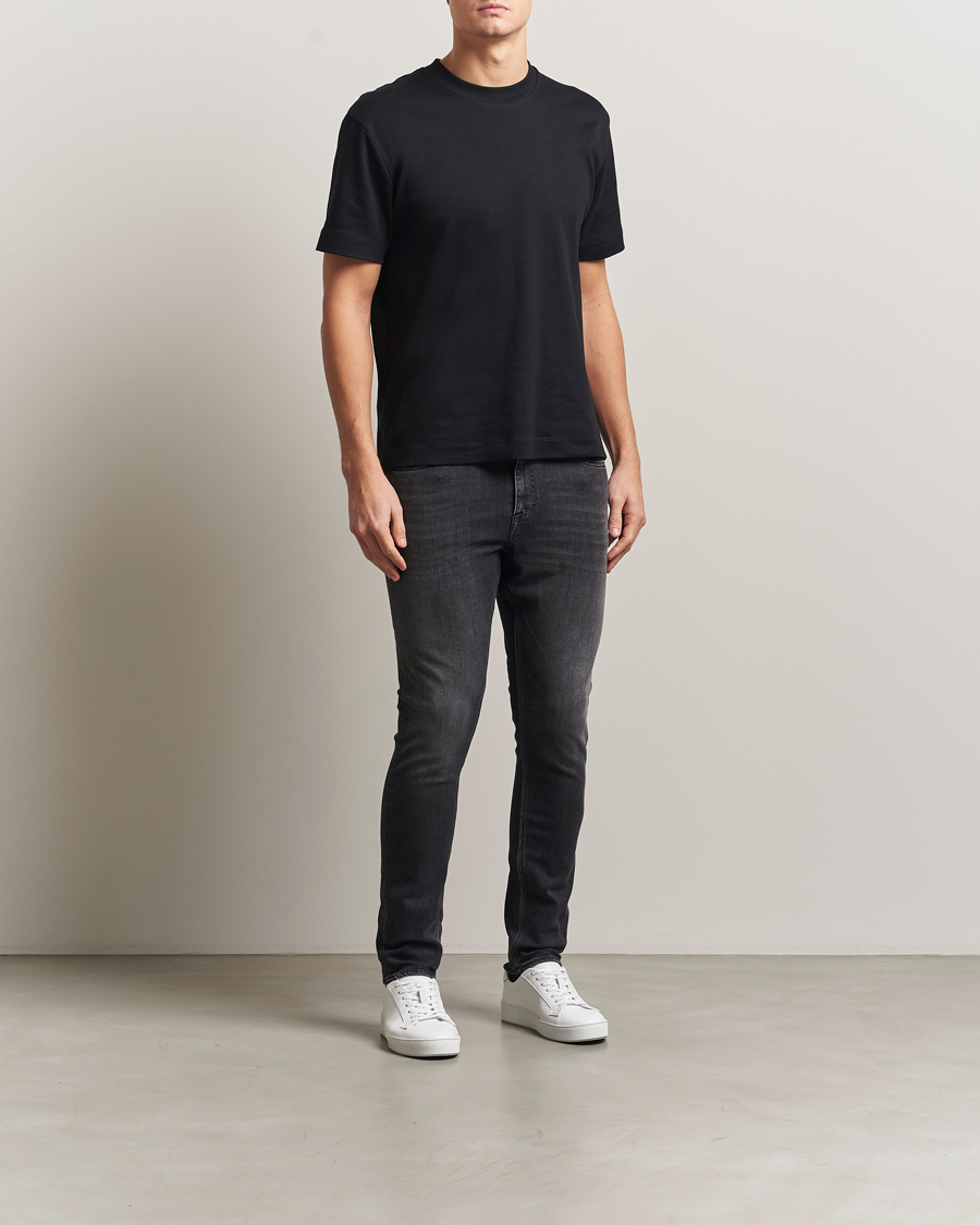 Hombres | Pantalones | Tiger of Sweden | Evolve Jeans Washed Black