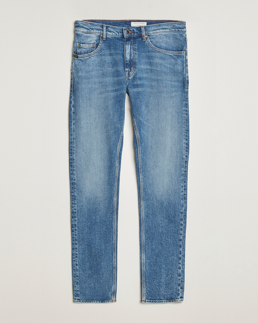 Hombres | Pantalones | Tiger of Sweden | Pistolero Jeans Medium Blue