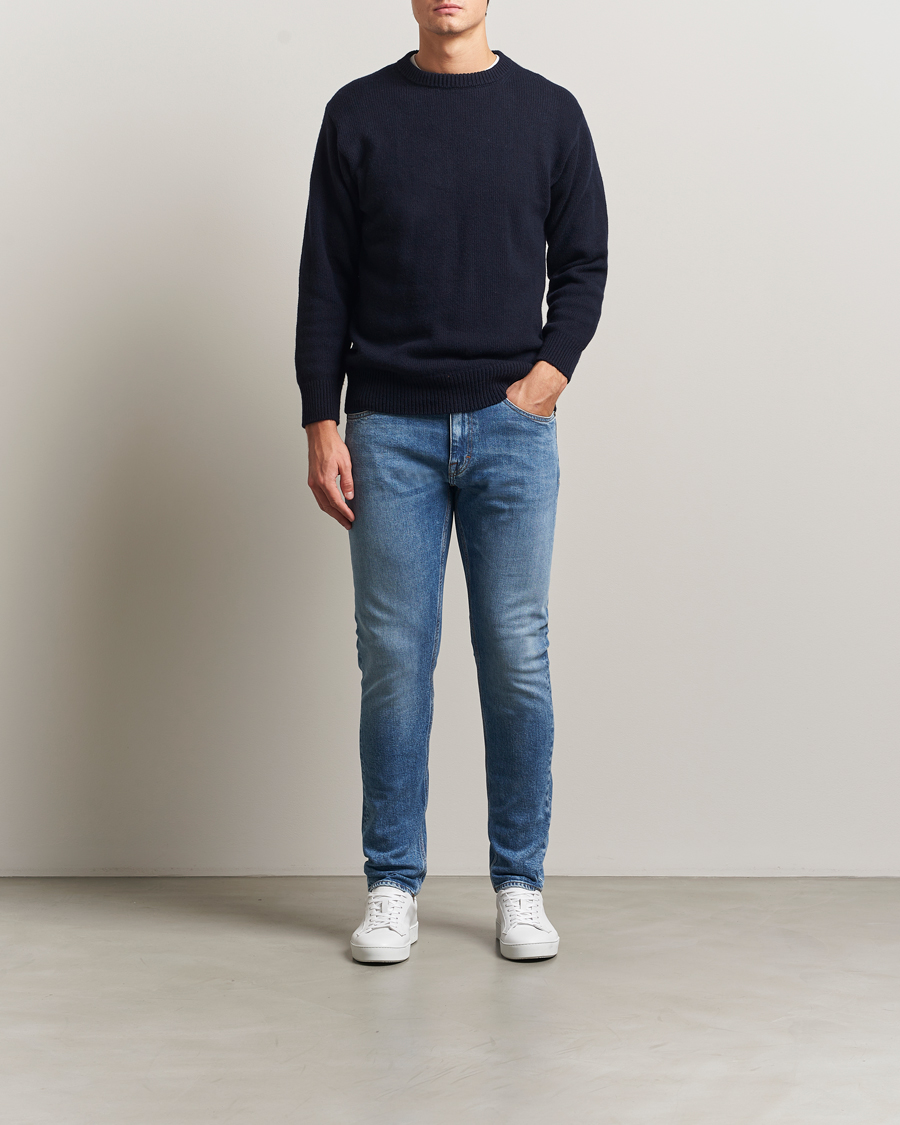 Hombres | Pantalones | Tiger of Sweden | Pistolero Jeans Medium Blue
