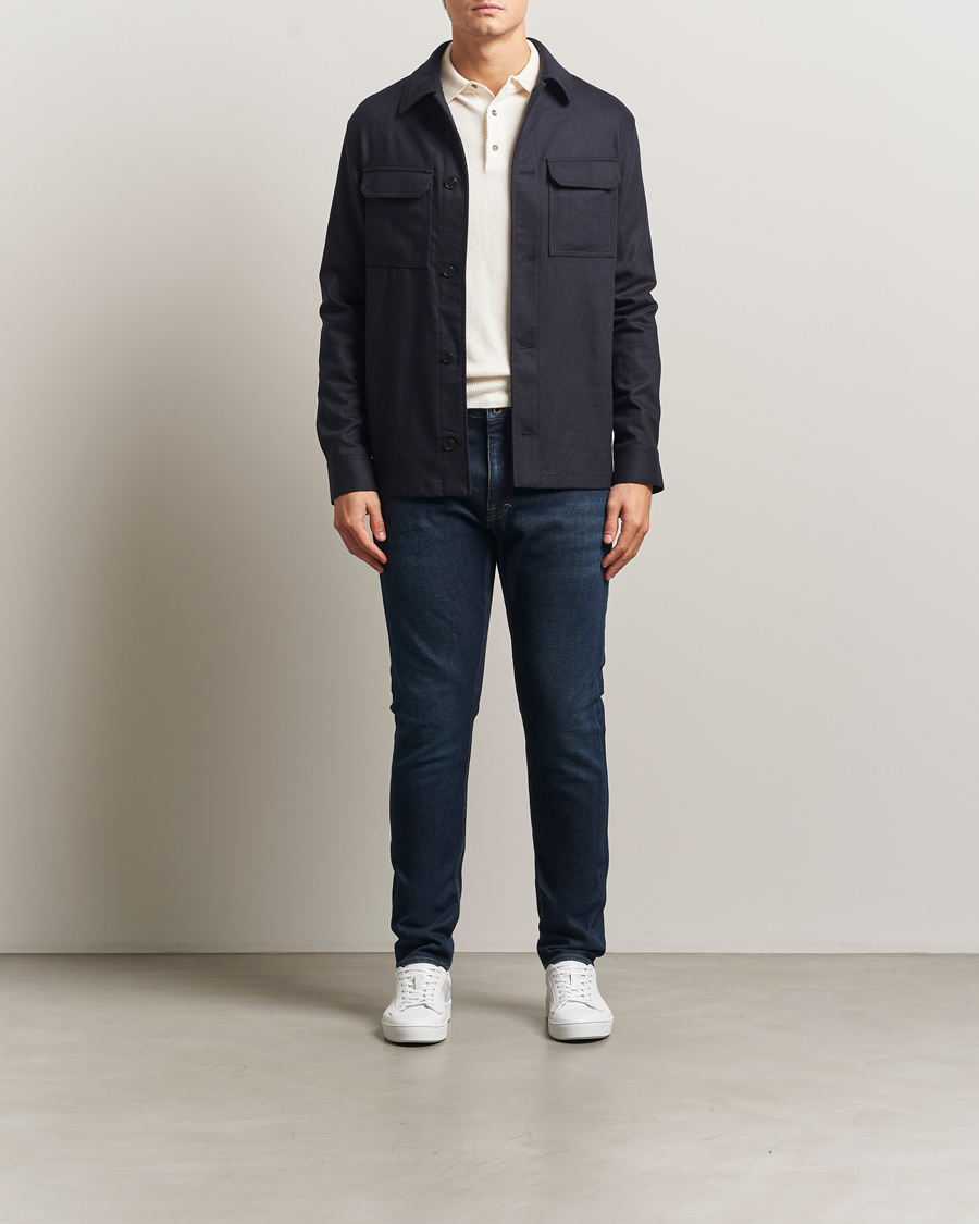Hombres | Pantalones | Tiger of Sweden | Pistolero Jeans Midnight Blue