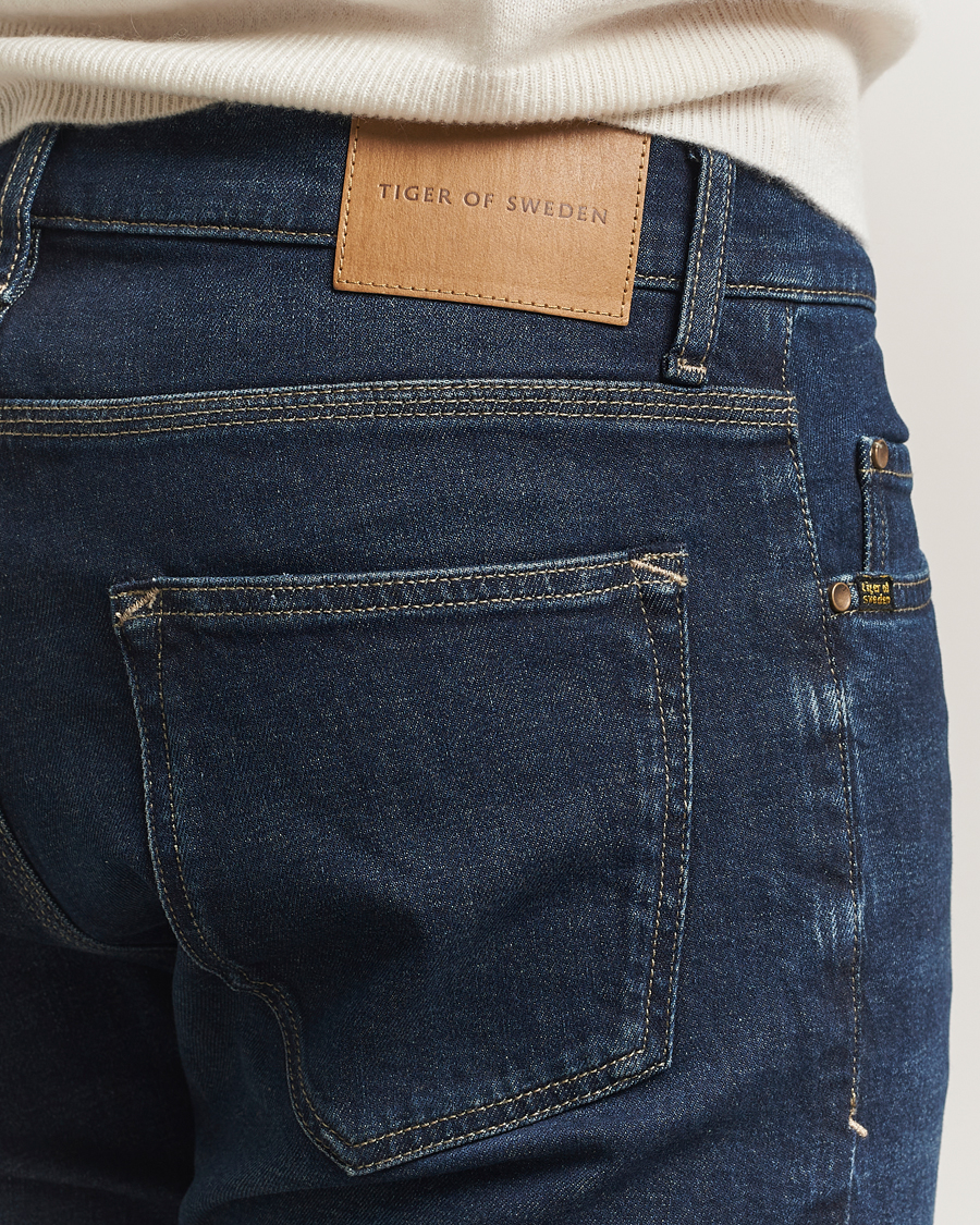 Hombres | Pantalones | Tiger of Sweden | Pistolero Jeans Midnight Blue