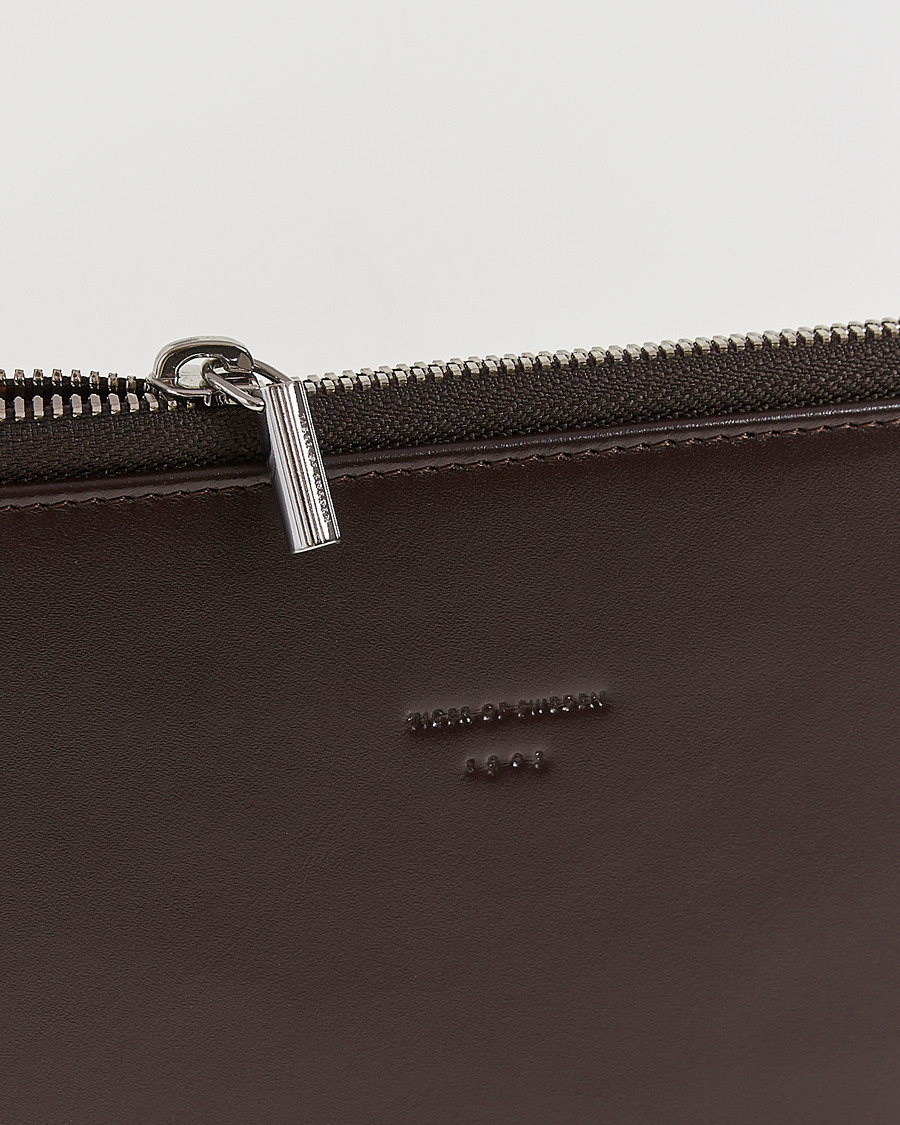 Hombres | Tiger of Sweden Vitama Leather Portfolio Dark Brown | Tiger of Sweden | Vitama Leather Portfolio Dark Brown