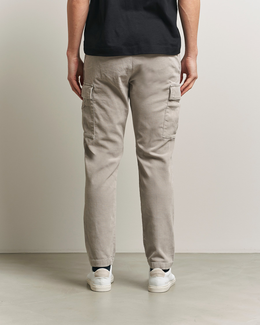 Hombres | Pantalones | Polo Ralph Lauren | Corduroy Cargo Pants Grey Dawn