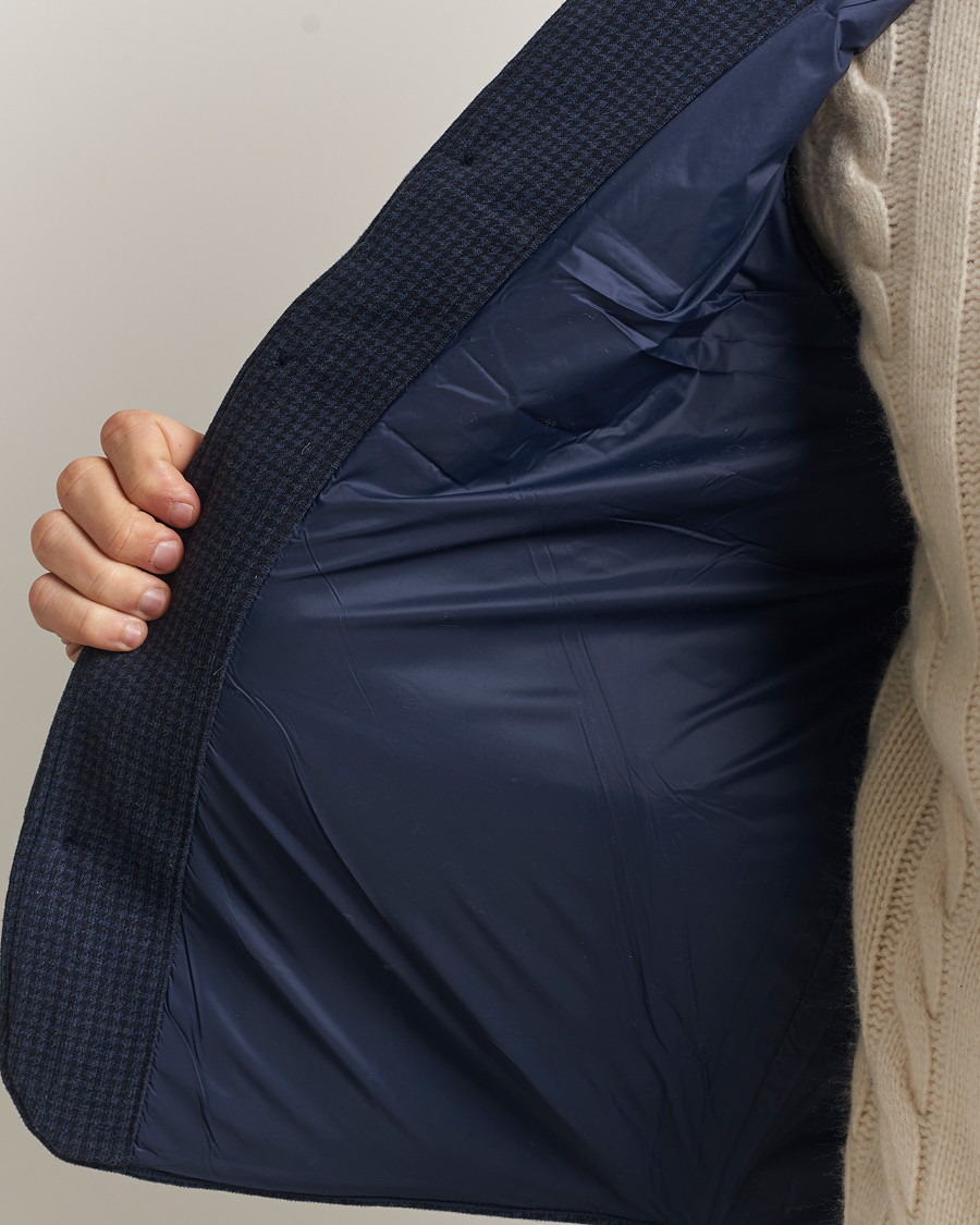 Hombres | Chalecos | Polo Ralph Lauren | Knitted Dogtooth Vest Winter Navy Heather