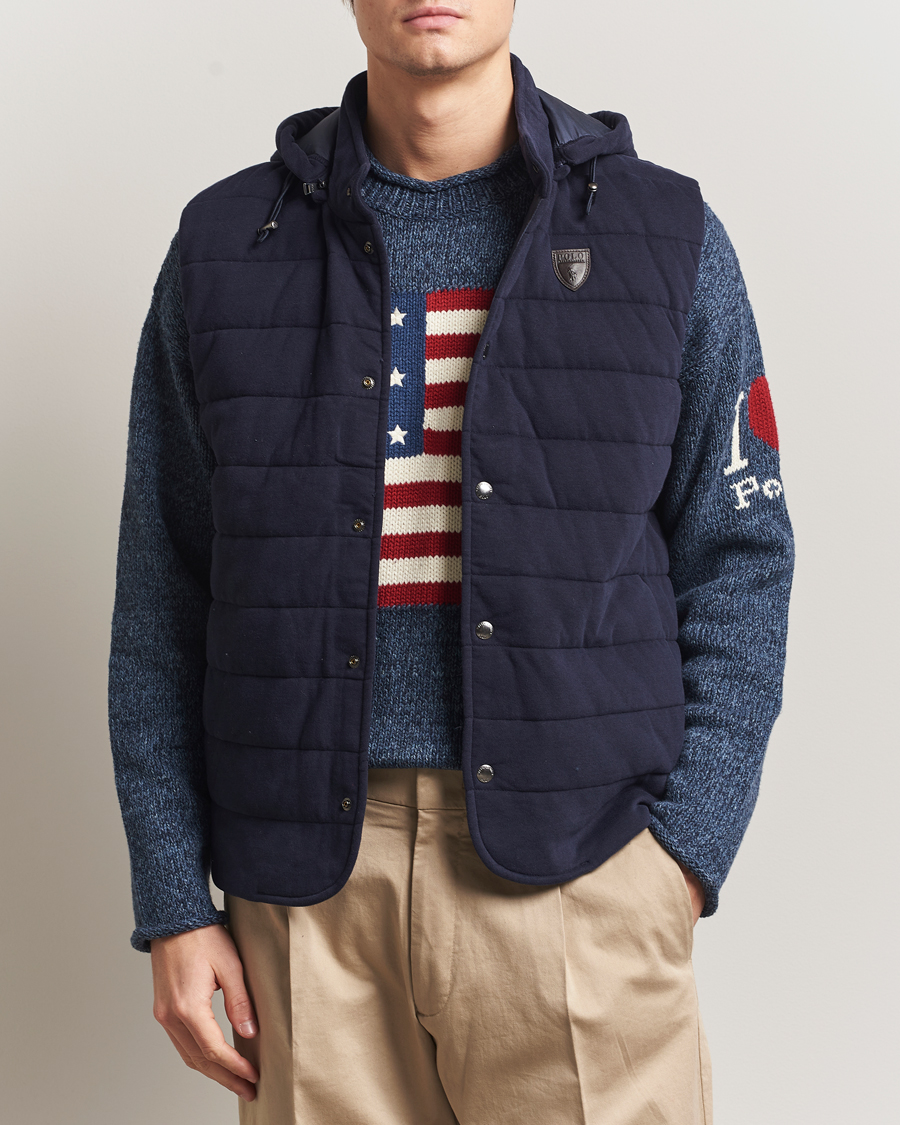 Hombres | Chalecos | Polo Ralph Lauren | Double Knitted Vest RL Navy