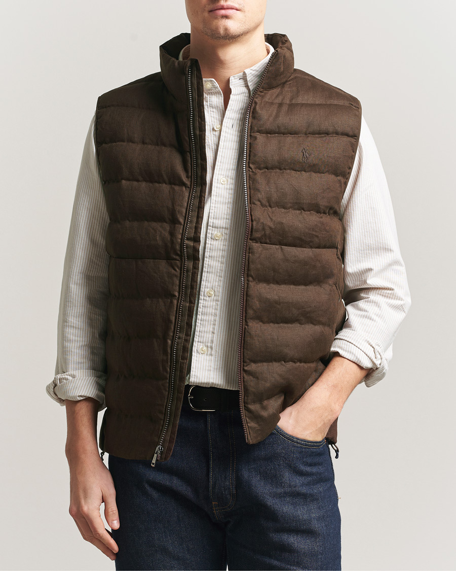 Hombres | Chalecos | Polo Ralph Lauren | Colden Vest Nutmeg Brown