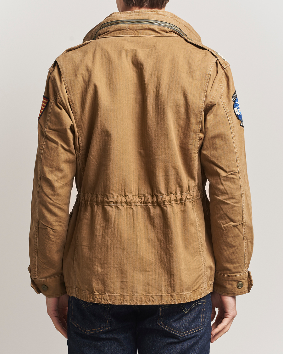 Hombres | Abrigos y chaquetas | Polo Ralph Lauren | Herringbone Field Patch Jacket Sandsurf
