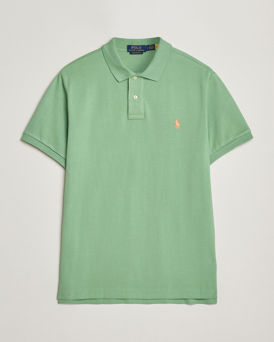 Hombres | Polos | Polo Ralph Lauren | Custom Slim Fit Polo Outback Green