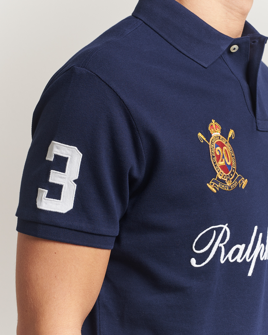 Hombres | Polos | Polo Ralph Lauren | Custom Slim Fit Big Pony Polo Cruise Navy