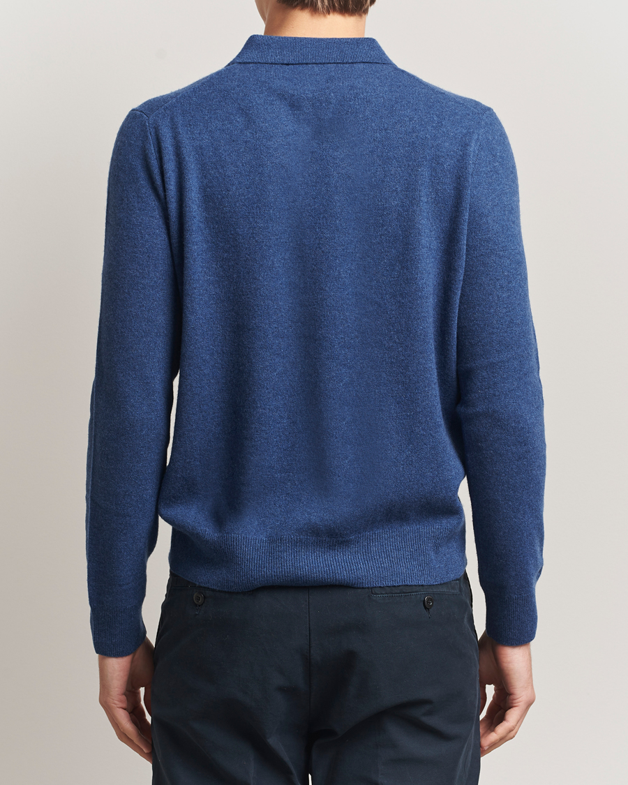 Hombres | Polos | Polo Ralph Lauren | Washed Long Sleeve Bear Polo Rustic Navy Heather